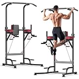Dskeuzeew Pull Up Bar Free Standing for Garage Multi-Function Home Gym Strength, 450LBS...