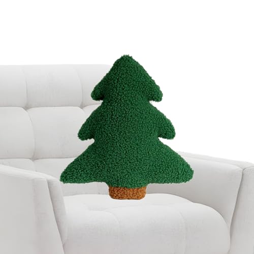 DzpKrka Tannenbaum Plüschkissen, 30/45cm Kissen Weihnachtsbaum,...