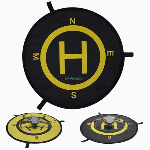 SKYMONSTER 55cm/21'' Drone Landing Pad, Waterproof Fast-fold Double Sided Quadcopter Universal...