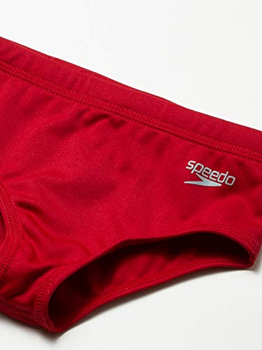 Speedo AcquaPlus Sunga, Meninos, Vermelho, 6