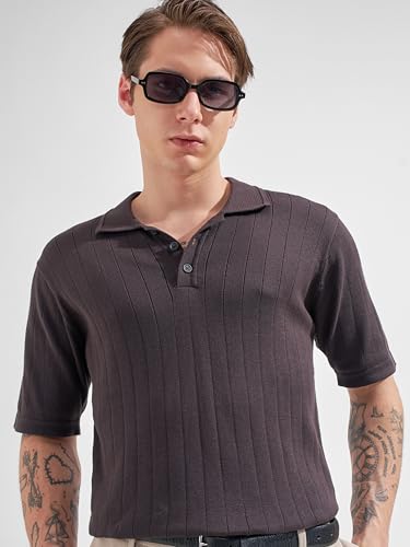 Image of Highlander Men's Polo Tshirt | Flat Knit | Regular Fit | Polo T-Shirt for Man