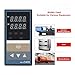 PID Temperature Controller REX-C900 Digital PID Temperature Controller Universal Input 4-20mA Output Solid State Relay Industrial Thermostat(C900 8AN)