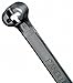 PANDUIT 14.30"L x 0.14"W Standard Indoor, Outdoor Cable Tie, Black; Tensile Strength: 40 lb. - pkg. of 100