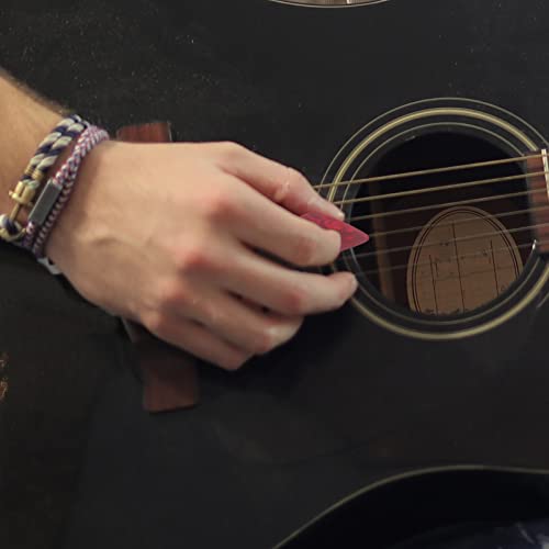 Vaguelly 1 Jeu De Médiator Guitare Capo Guitare Portable Capo Guitare Instrument Accessoire Marron Clair - Les Beatles, Paul McCartney, John Lennon, RIngo Starr, George Harrison Vaguelly 1 Jeu De Médiator Guitare Capo Guitare Portable Capo Guitare Instrument Accessoire Marron Clair – Image 4