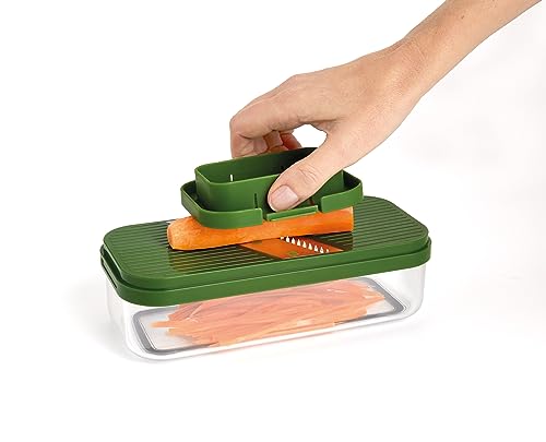 Joseph Joseph Multi-Prep Compact 4-in-1 Multifunctional Set, Kitchen Vegetable Chopper & Dicer, Cheese Grater, Mandoline Veggie Slicer, Food Julienne Cutter with Container by Joseph Joseph - Image 5