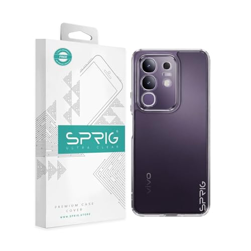 Image of SPRIG Compatible with IQOO Z10X TPU UV Grade Premium Transparent Back Cover Drop Tested Shock Proof Mobile Case for Men, Women, Boys and Girls with Camera Protection