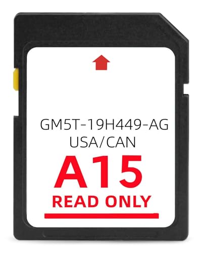 GM5T-19H449-AJ 2025 Latest A15 Sync Navigation SD Card Fits Ford/Lincoln USA Canada Maps, Updated 2025 GPS Card