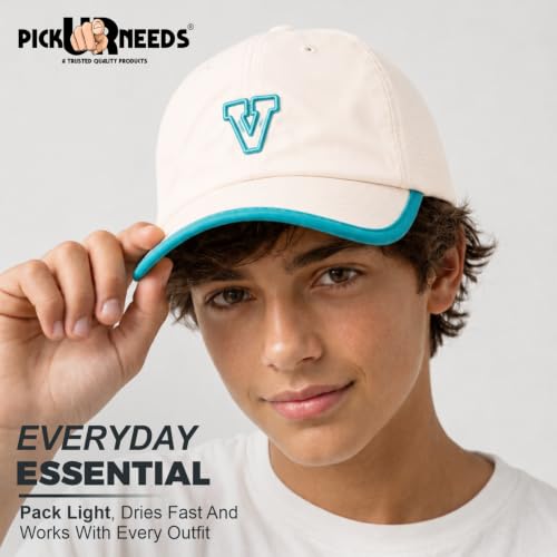 Image of Pick Ur Needs Unisex Sports Baseball Cap Breathable Quick-Dry Summer Cap with Adjustable Strap