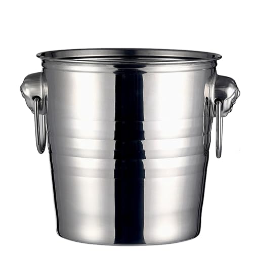 WANGJIANPENGPL Cubiteras para Fiestas, Champanera, Enfriador de Cerveza, Enfriador de Cerveza para Vino, Cubitera para Fiestas Bares Interiores Exteriores(21x17x21cm/8x7x8in)