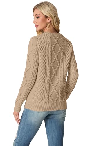 Image of GRECERELLE 2026 Womens Fall Winter Long Sleeve Casual Pullover Sweater Tops
