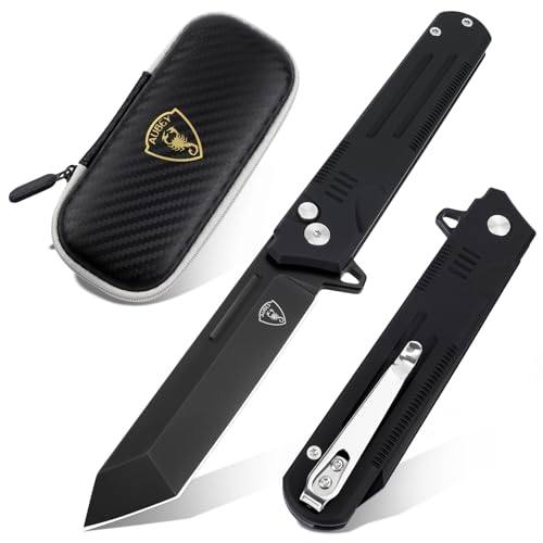 AUBEY Folding Pocket Knife, 3.47