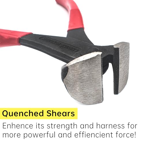 GEARLINTON Upholstery Staple Remover Tack Puller Nail Remover Tools Set W End Cutting Pliers, Staple Puller, Tack Lifter, Fastener Remover, for Furniture Floor Wall Car Photo Frame, 4 in 1 Kit - Image 3