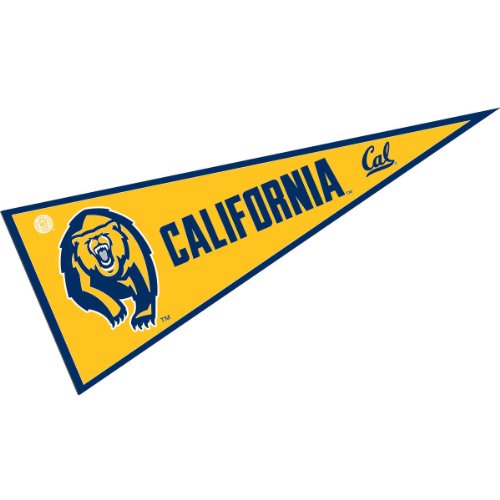 College Flags and Banners Co. UC Berkeley Bears Pennant Full Size Felt