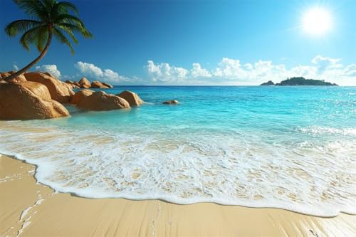 Adultos y Principiantes Diamond Painting Taladro Completo 5D DIY Arts Kits Paisaje De Playa Y Mar Imagen Bordado Diamante Pintura Pintura Para Decoración Pared Hogar Taladro Redondo 30x45cm C0730