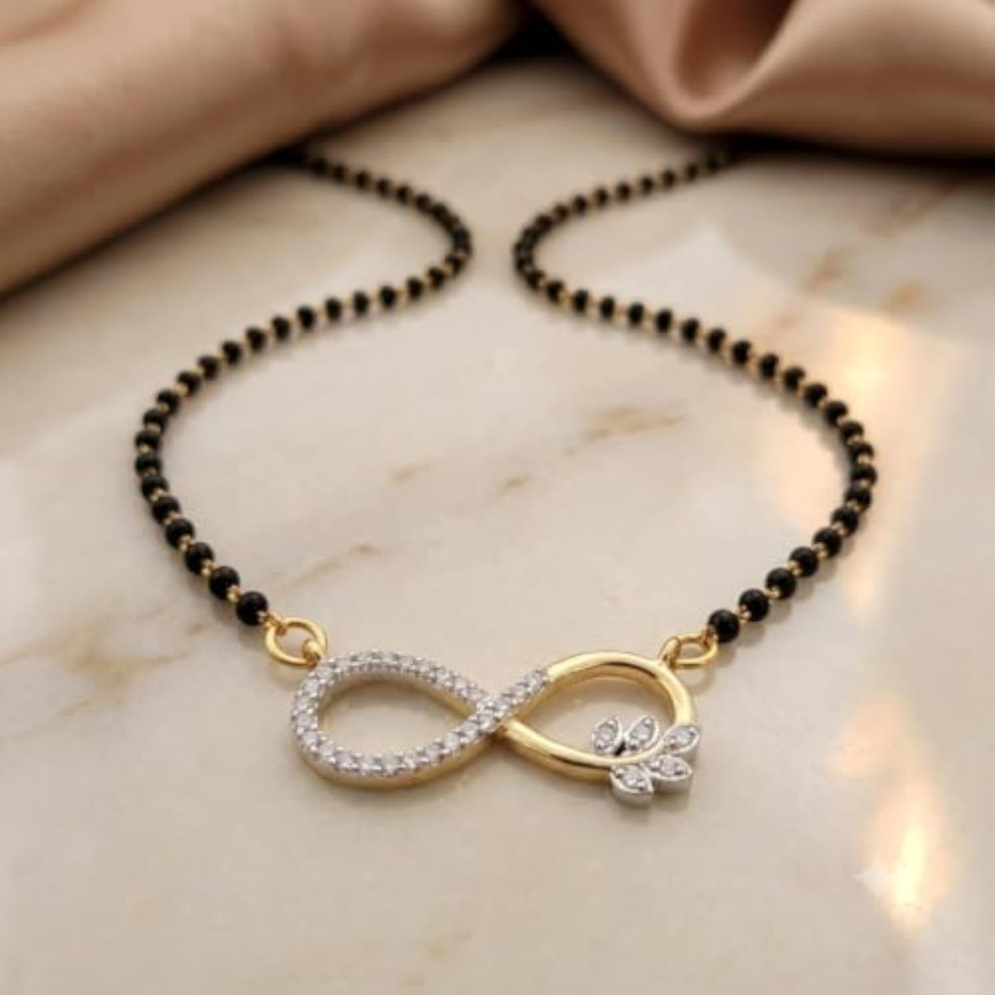 Women's Lightweight Infinity Symbol Mangalsutra Jewelry Gift