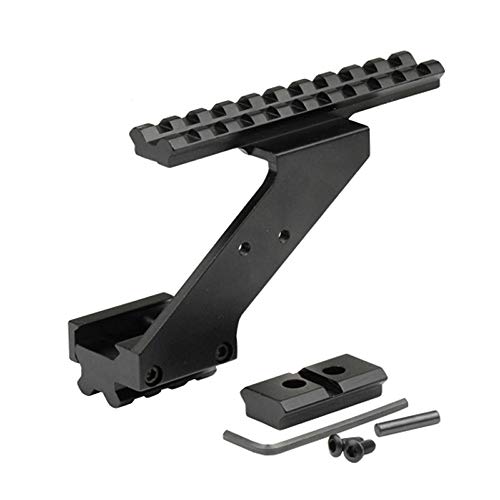 Hygoo Tactical Top & Buttom Picatinny Weaver Pistol Handgun Mount For Red Dot Scope Laser Sight Compatible With Glock #TOP1