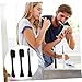 VALICLUD 3pcs Soft Bristles Replacement Brush for Electric Toothbrushes Fit for Adults and Easy Installation Compatible Models