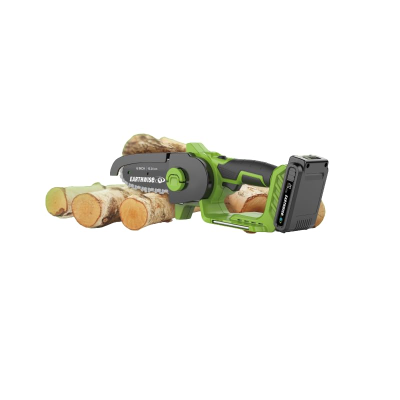 VENTEO - Juego de motosierra eléctrica + RootSlayer de mano – Herramientas multifuncionales para jardín – Ligero/fácil de usar – Funda de nailon