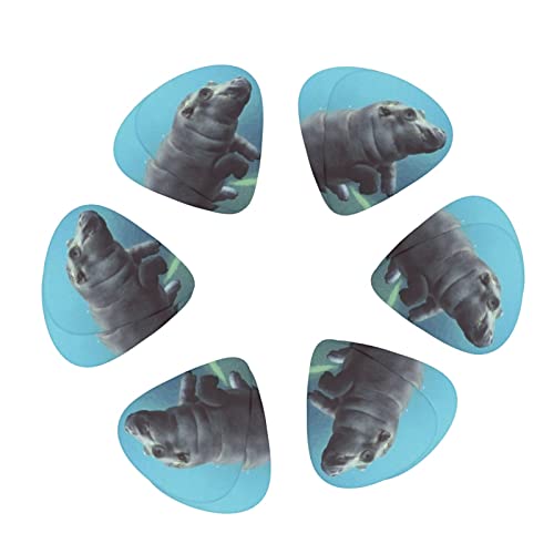Médiators de guitare 12-Pack Baby Hippos Guitar Picks pour guitare électrique Guitare acoustique Diverses guitares - Les Beatles, Paul McCartney, John Lennon, RIngo Starr, George Harrison Médiators de guitare 12-Pack Baby Hippos Guitar Picks pour guitare électrique Guitare acoustique Diverses guitares