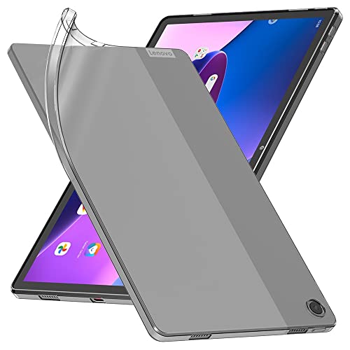 ebestStar - Funda Compatible con Lenovo Tab M10 Plus 10.6 (Gen 3) Carcasa Silicona, Protección Crystal Clear TPU Gel, Ultra Slim Case, Transparente