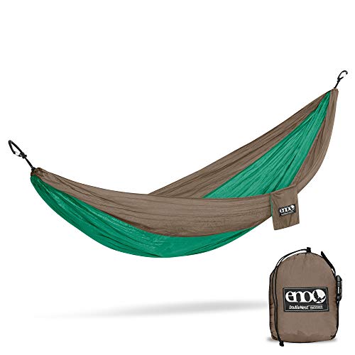 Eagles Nest Outfitters Doublenest Hamaca, Emerald/Khaki Cover