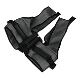 FRCOLOR Gehhilfegurt Für Ältere Menschen Hüftband Aus Baumwolle Mit Gepolsterten Griffen Anti Drop Lauflerngurt Für Pflege Und Rehabilitation Grau