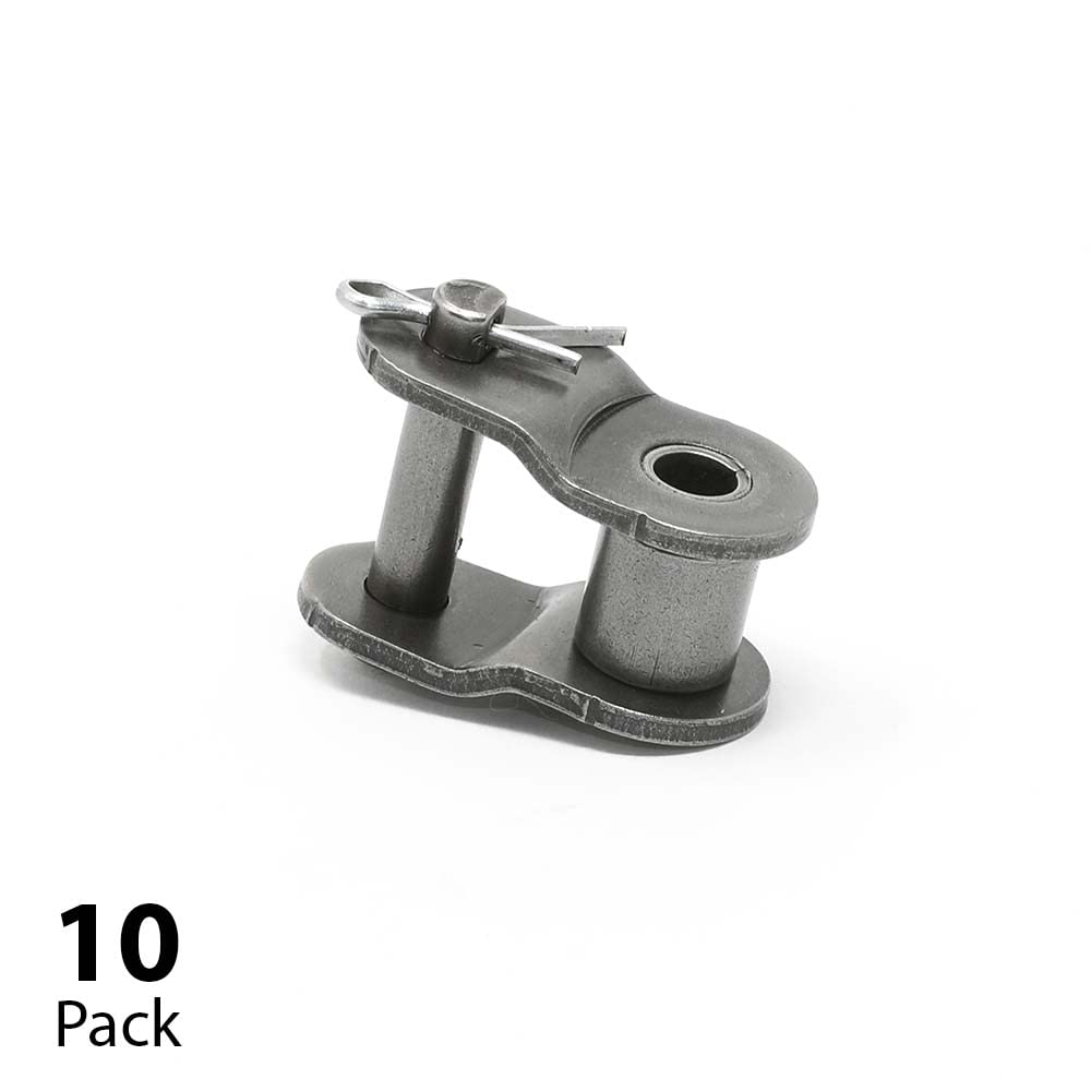 MAPLE ACE #80 Offset Half Link for Roller Chain Single Strand (Qty 10)