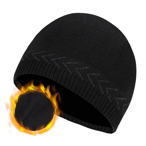 Grande casquette d'hiver chaude en tricot XXL pour homme