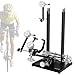 Bike Wheel Truing Stand with Precision Dial Indicators Platform Bike Wheel Hub Display Stand with Magnetic Tool Holder for Wheel Alignment and Disc Rotor Check