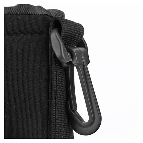Large Neoprene Soft Camera Lens Pouch for All Camera Lenses & More – Protective Carrying Case for DSLR, Mirrorless Camera Accessories, and Photography Gear