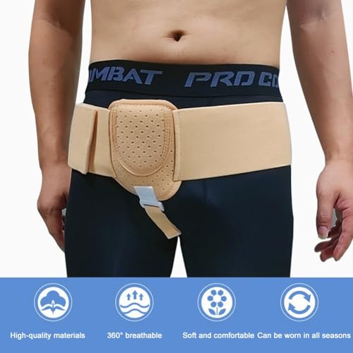 Faja para Hernia Inguinal Ajustable para Hombre, Soporte Abdominal miniatura 3