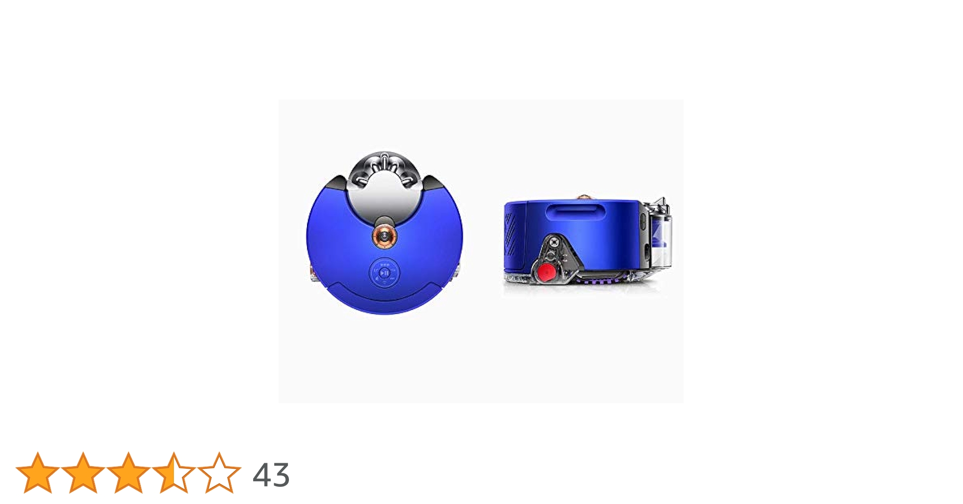 ダイソン360heurist Dyson 360 Heurist Robot Vacuum Cleaner RB02 BN Blue New 100