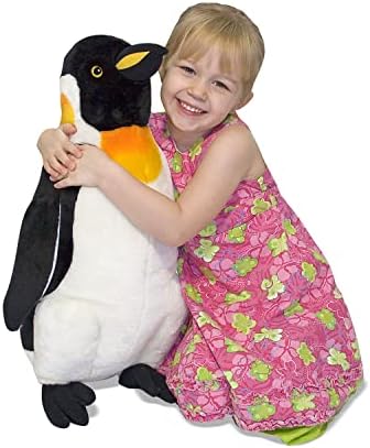 Melissa & Doug Giant Penguin - Lifelike Stuffed Animal (nearly 2 feet tall)