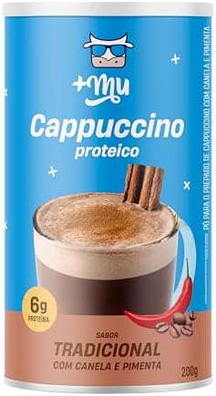 +Mu Cappuccino com Whey - 200g