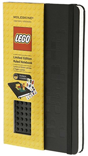 Moleskine LEGO Limited Edition Notebook, Large, Ruled, Black, Hard Cover (5 x 8.25) (Limited Editions)