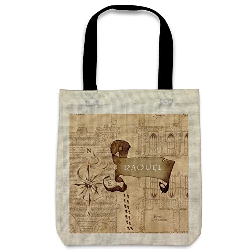 LolaPix Bolso friki.Bolsa de Tela Personalizada. Tote bag Mago. Regalos Frikis. 36 x 39 cm. Varios diseños. Bolsa Greta. MAPA DEL MERODEADOR