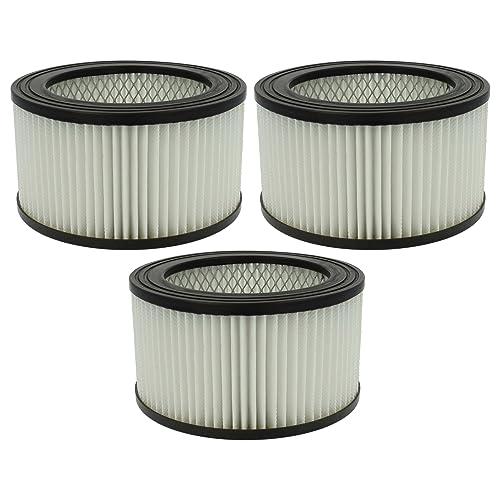 vhbw 3x Staubsaugerfilter kompatibel mit Dicogar 1200W Aschesauger - HEPA Filter Allergiefilter
