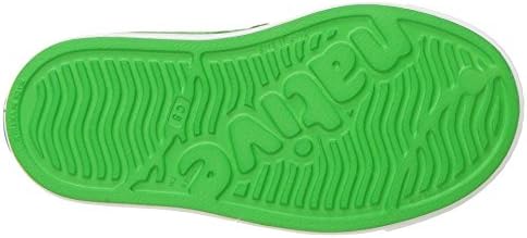 Native Shoes Jefferson Kids Slip-On Sneaker, Grasshopper Green/Shell White, 6 Toddler - 2