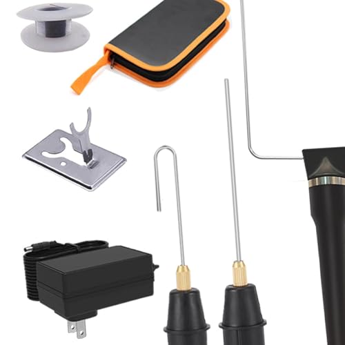 Tachiuwa Foam Electric Heat Cutting Pen Multiuse Electric Heat Pen Convenient Practical Foam Cutter Pen for Engraving Woven Cloth Bag