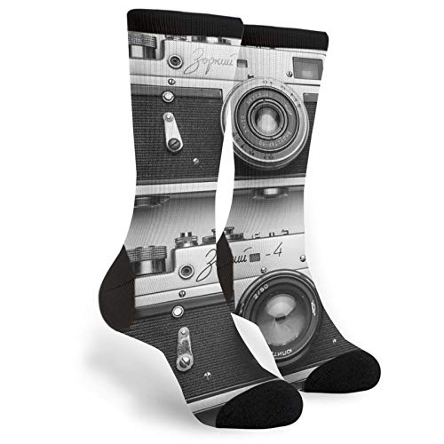 NGFF Black and White Camera Photography Men Women Casual Crazy Funny Athletic Sport Colorful Fancy...