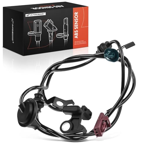 A-Premium Rear Left ABS Wheel Speed Sensor - Compatible with Ford, Lincoln & Mercury Models - Fusion 2006-2012, MKZ 2007-2012, Zephyr 2006, Milan 2006-2011 - Driver Side, # 6E5Z2C187AA, AE5Z2C182C by A-Premium - Used condition - US$13.17