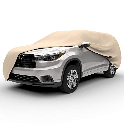 Budge Protector Iv Suv Cover, 4 Layer Reliable Weather Protection, Waterproof, Dustproof, Uv Treated Suv Cover Fits Suvs Up To 210" #TOP1