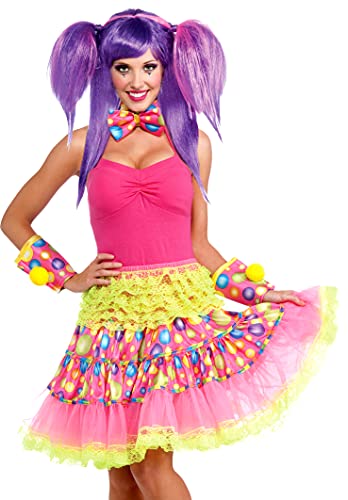 Forum novelties circus sweetie petticoat adult costume skirt de tul