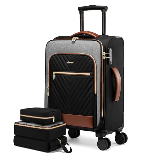 LOVEVOOK L[IQbW 22x14x9 qЏFA21C`\tgTChX[cP[X LX^[tAyʃXsi[L[IX[cP[X TSAbNt, ubNO[/uEB, 20 inch