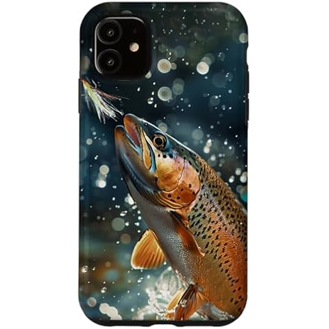 Trout Fly Fisherman iPhone 11 Case Cover