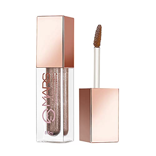 Image of MARS Metallic Liquid Glitter Eyeshadow | Waterproof & Highly Pigmented | Smooth Glide Formula (5.5ml) (03-Celestial Coment)