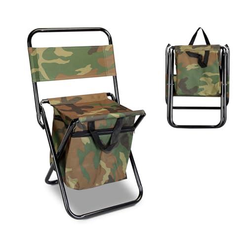 Portable Folding Fishing Chair with Cooler