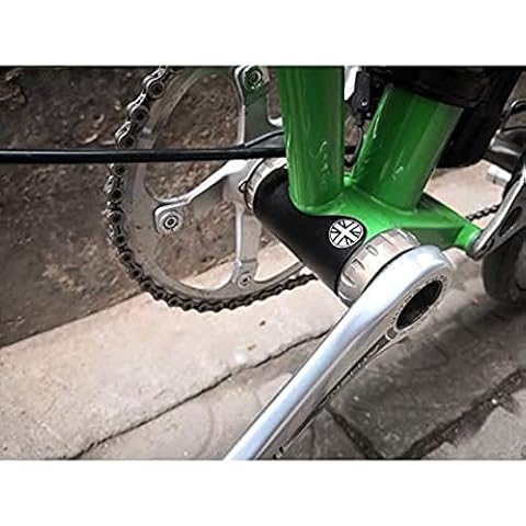ACEOFFIX Aluminium Bottom Protector for Brompton BLACK Cover