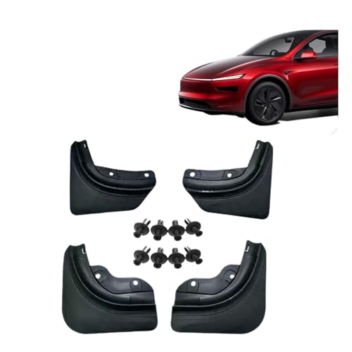 Mud Flaps Compatible with Tesla 2025 Model Y Juniper Splash