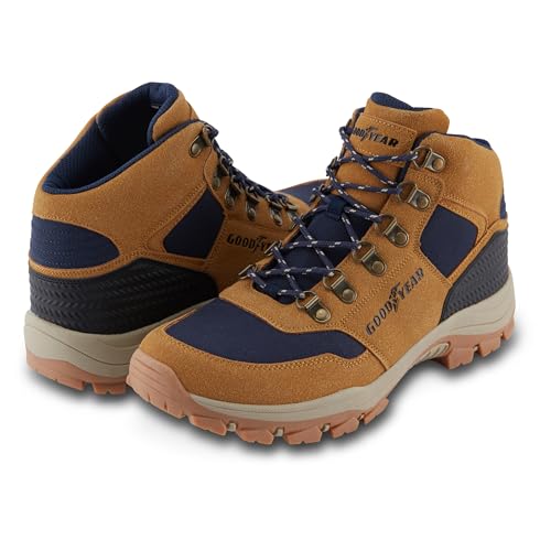 Goodyear Everest Mens High-Top Hiking Boot for Work and Snow Waterproof and Breathable Outdoor Footwear